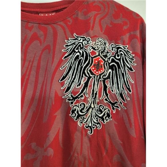 ZAM Men's T-Shirt Size 3XL Urban Couture Embroided Eagle - Picture 2 of 4